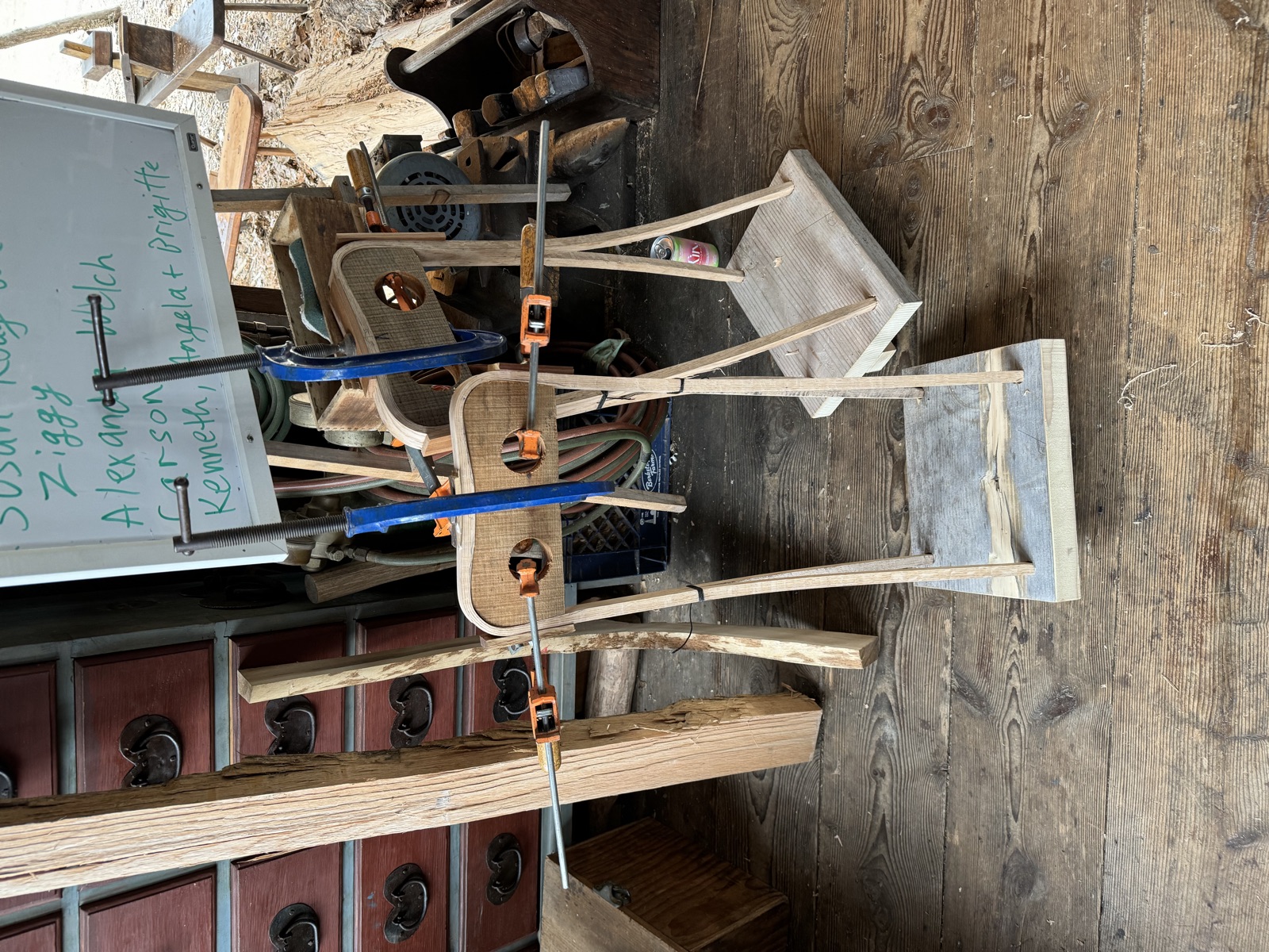Bentwood carrier — steam-bent sides
